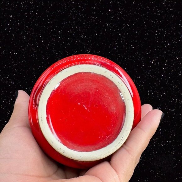 Villeroy and Boch Luxembourg Granada Bright Red Small Bowl Set 3 Dish Set VTG - Picture 5 of 15